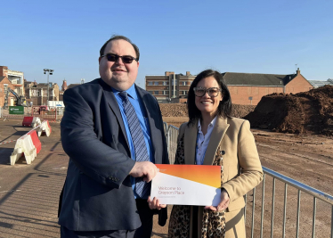 Cllrs Kris Wilson & Clare Golby